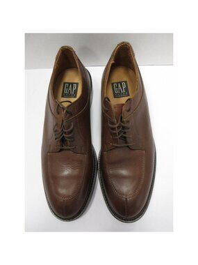 VINTAGE GAP Shoes 10 D Derby Leather Dress Lace Up Made In Italy